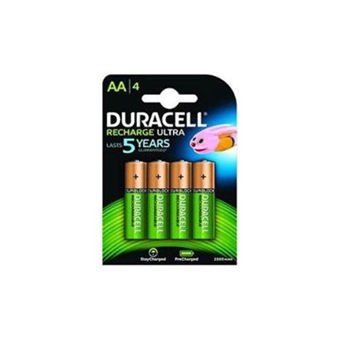 Polnilne baterije Duracell HR06-P AA 2500mAh NiMH (4 kos) PCH7710058 2