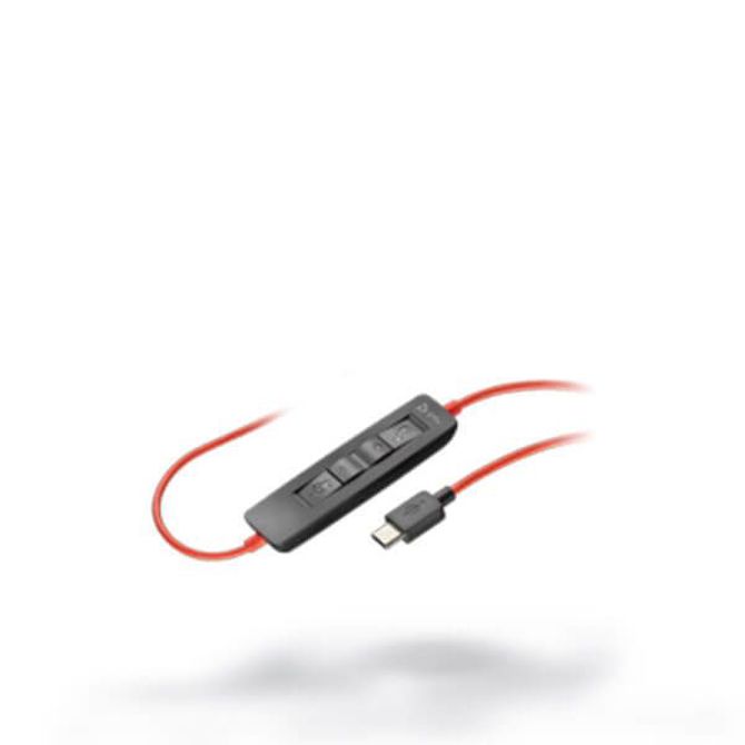 Poly Blackwire 5210 Monaural USB-C slušalke + 3,5 mm vtič + USB-C/A adapter 8X230AA, 207587-01 3