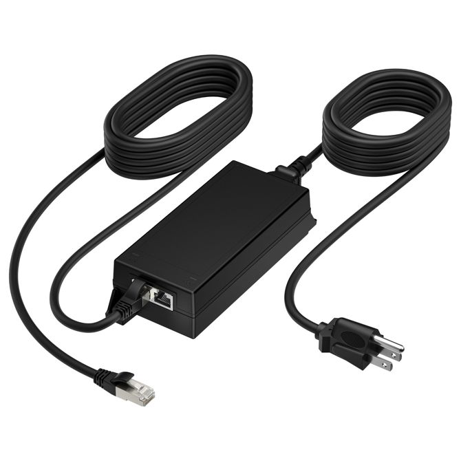 Poly PoE++ 65W 2.5G adapter 3,66m CAT6A kabel (EU) 2