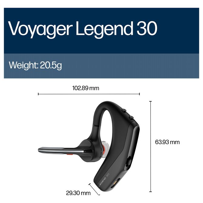 Slušalke Poly Voyager Legend 30 5