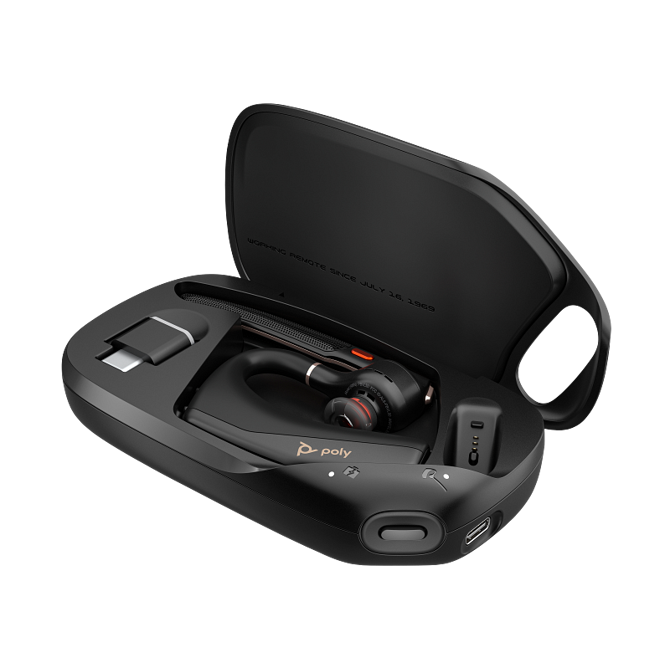 Slušalke HP Poly Voyager Legend 50-M UC Bluetooth, 4 mikrofoni, NoiseBlockAI, Teams, polnilni etui 2