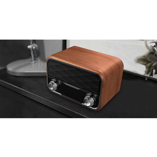 Prenosni akumulatorski 2000mAh bluetooth Verk FM radio USB AUX 5