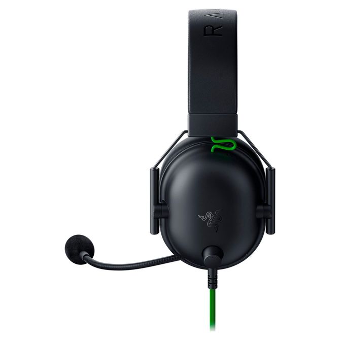 Črne naglavne slušalke Razer BlackShark V2 X 2