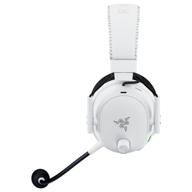Slušalke Razer Blackshark V3 Pro brezžične/bela, THX Spatial Audio, odpravljanje hrupa, 70 ur baterije, snemljiv mikrofon 2