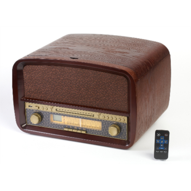 Retro gramofon/radio/CD player/USB player/snemalnik MP3 - CR1112 2