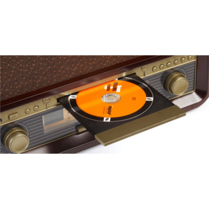 Retro gramofon/radio/CD player/USB player/snemalnik MP3 - CR1112 4