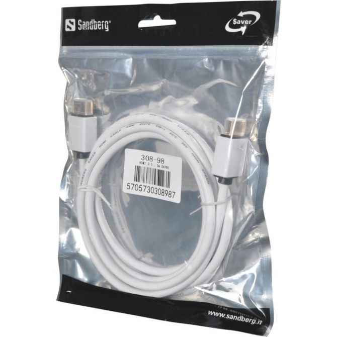Sandberg HDMI 2.0 2 m SAVER kabel 3
