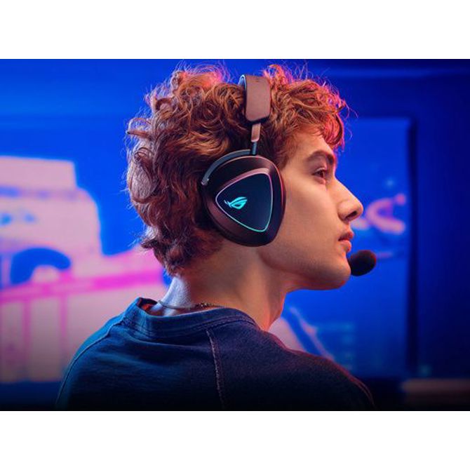 Slušalke ASUS ROG Delta II, Wireless, Bluetooth, črne 6