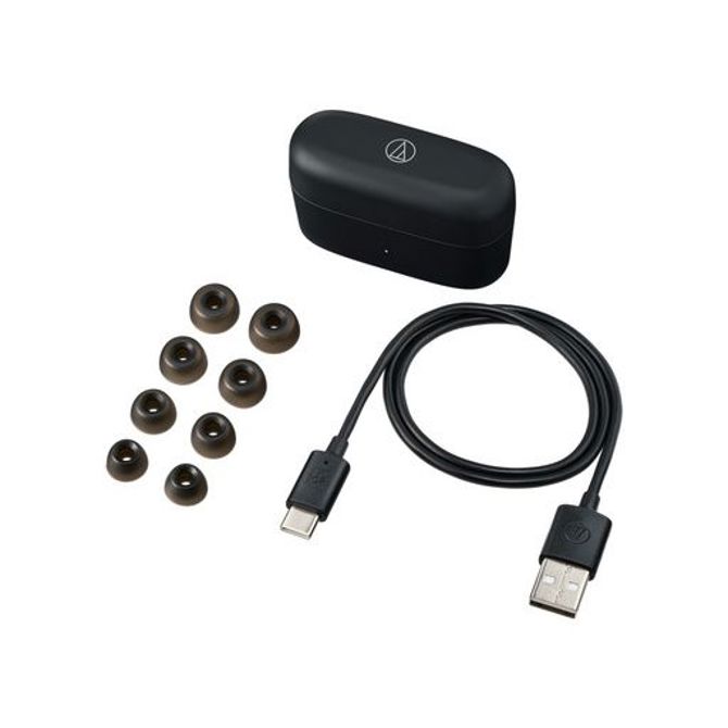 Brezžične slušalke Audio-Technica ATH-CKS30TW+ True Wireless In-Ear, do 7,5 ur, IPX55, Bluetooth, črne 4