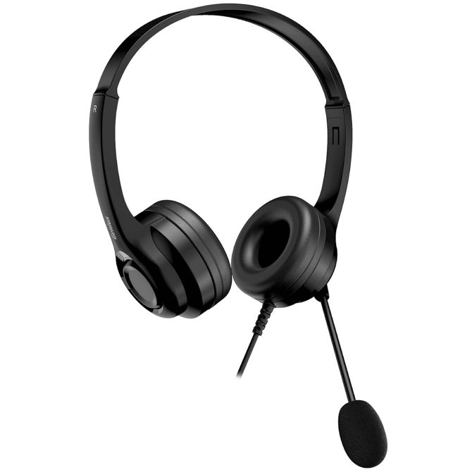 Slušalke Genius HS-235U AI,Black,USB A+C 31710036401 3