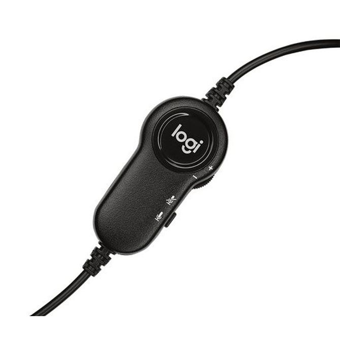 Slušalke Logitech H151, črne, stereo 5