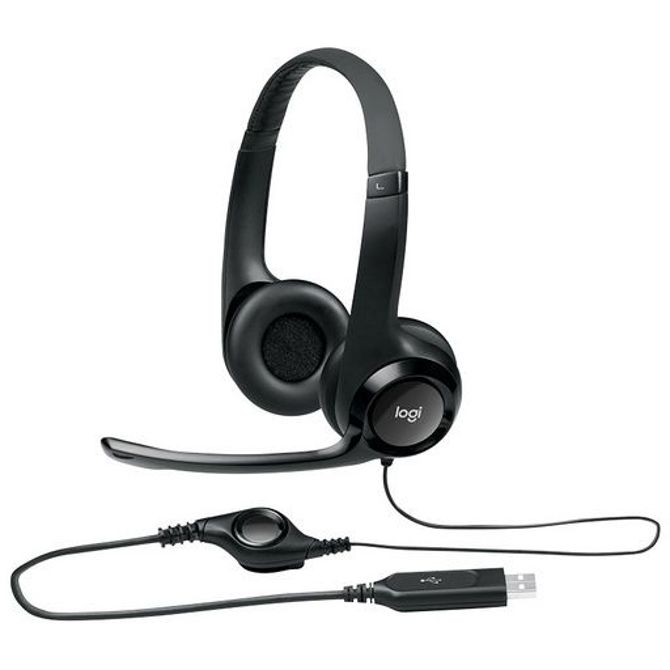 Slušalke Logitech H390, stereo, USB 6voilor045 6