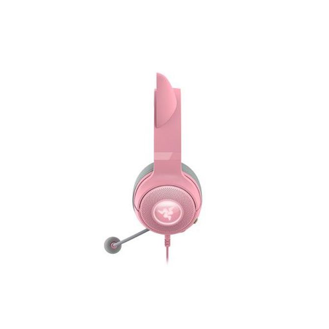 Slušalke Razer Kraken Kitty V2 Quartz, USB 3