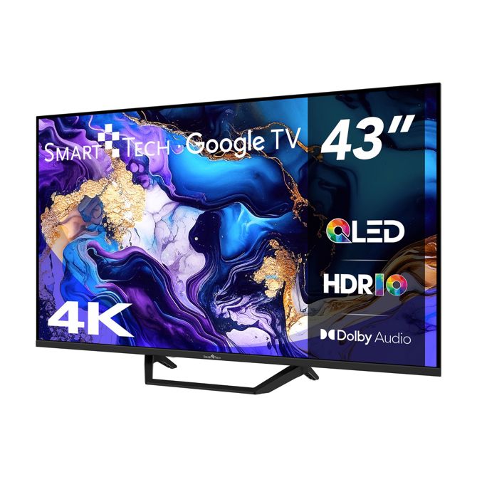 Pametni televizor SmartTech  43″ QLED 4K Google TV 5.0 4