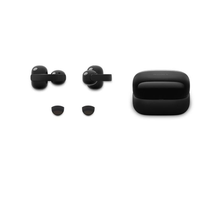 Slušalke Sony LinkBuds Clip odprtega tipa, brezžične, Bluetooth 5.3, aktivno odpravljanje šumov, mikrofon, črne 4