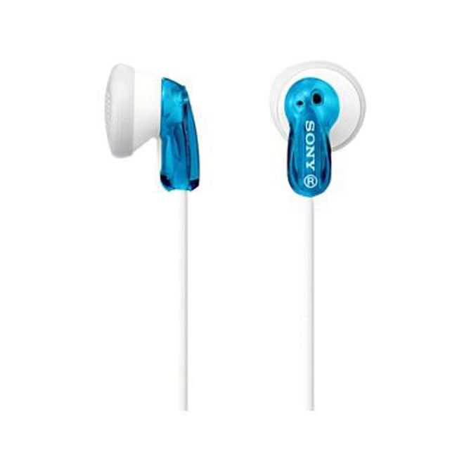 Slušalke Sony MDR-E9LPL modre barve, v ušesu, žične, 13,5 mm neodimski magnet, 1,2 m kabel 3