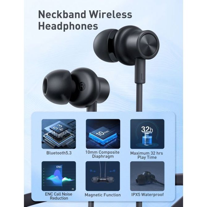 Slušalke TaoTronics Brezžične Stereo TT-BH115 3