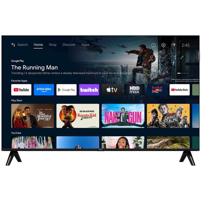 Televizor TCL 32S5L QLED, Android TV, HDR10, Dolby Audio, Wi-Fi 6