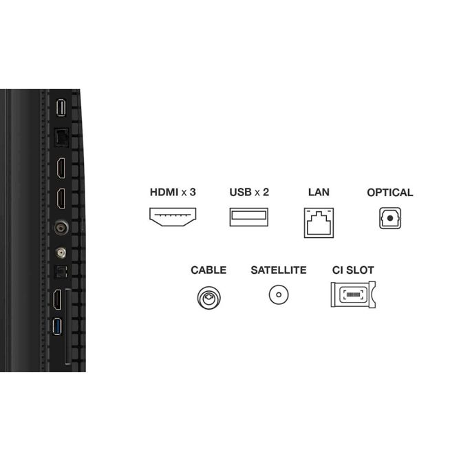 Televizor TCL 55P71K 139 cm (55''), 4K QLED TV, Google TV,Dolby Vision & Atmos 3