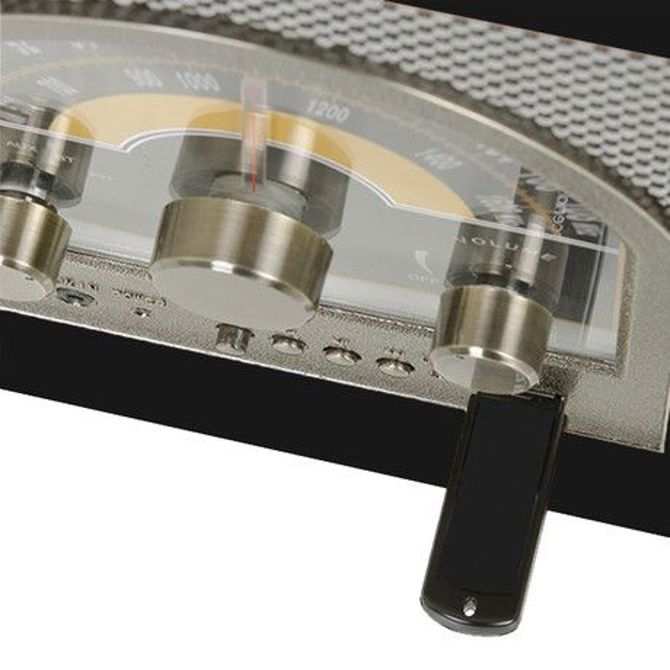 TREVI TT 1040 BT Gramofon s tehnologijo Bluetooth, USB, AUX-IN, AM/FM, črn 5