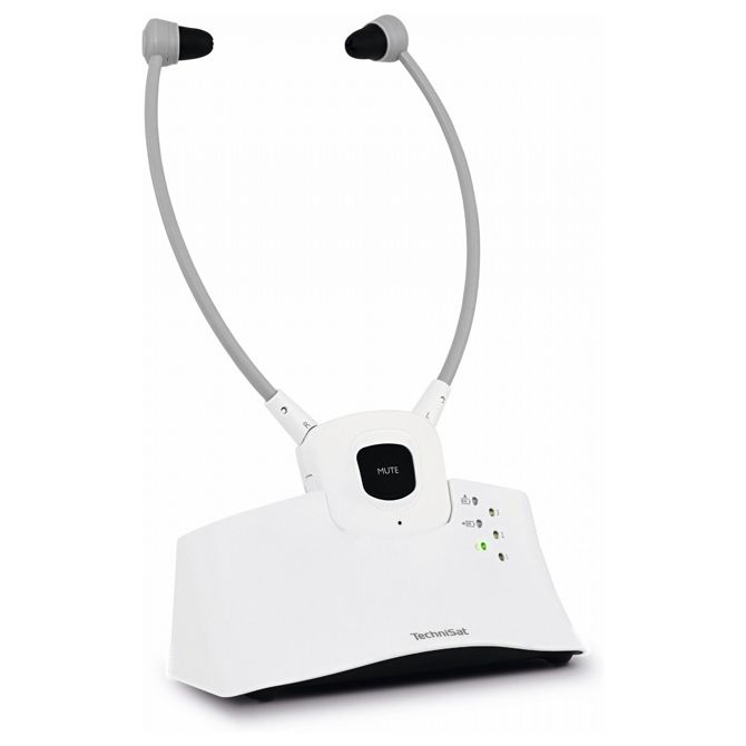 Brezžične slušalke TSAT Stereoman ISI 3 ws 2,4 GHz z vgrajeno priklopno postajo 4