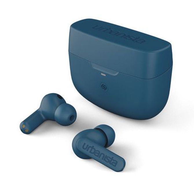 URBANISTA ATLANTA brezžične slušalke, Bluetooth® 5.2, TWS, ANC, do 34 ur predvajanja, upravljanje na dotik, IPX4 vodoodpornost, USB Type-C, modre (Steel Blue) 3
