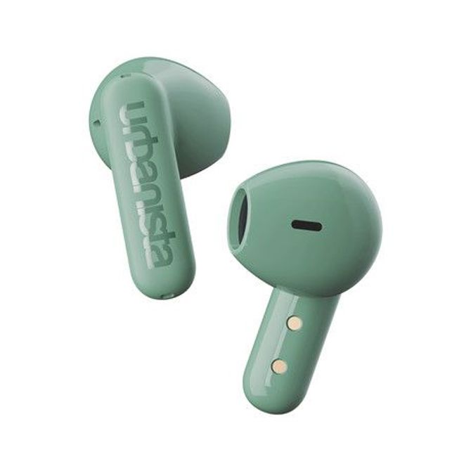 URBANISTA COPENHAGEN brezžične slušalke, Bluetooth® 5.2, TWS, do 32 ur predvajanja, upravljanje na dotik, IPX4 vodoodpornost, USB Type-C, zelene (Sage Green) 2