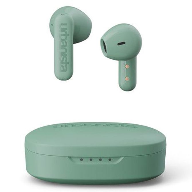 URBANISTA COPENHAGEN brezžične slušalke, Bluetooth® 5.2, TWS, do 32 ur predvajanja, upravljanje na dotik, IPX4 vodoodpornost, USB Type-C, zelene (Sage Green) 3