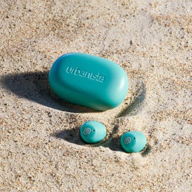 URBANISTA LISBON brezžične slušalke, Bluetooth 5.2, TWS, do 27 ur predvajanja, zelene (Mint Green) 4