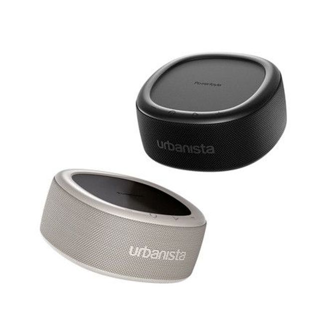 URBANISTA MALIBU prenosni SOLARNI zvočnik, solarno polnjenje, Bluetooth® 5.2, TWS / Stereo Link, polnilna baterija, brezplačna aplikacija, IP67 vodoodpornost, USB Type-C, siv (Desert Gray) 5