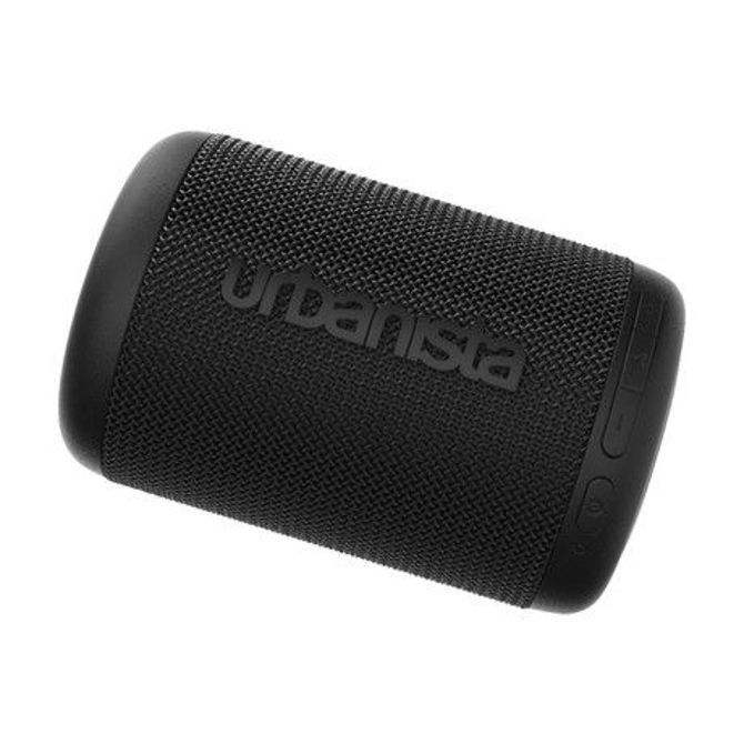 URBANISTA MEMPHIS prenosni zvočnik, 5W, Bluetooth® 5.2, TWS, do 12 ur predvajanja, upravljanje z gumbi, IPX5 vodoodpornost, USB Type-C, črn (Midnight Black) 4