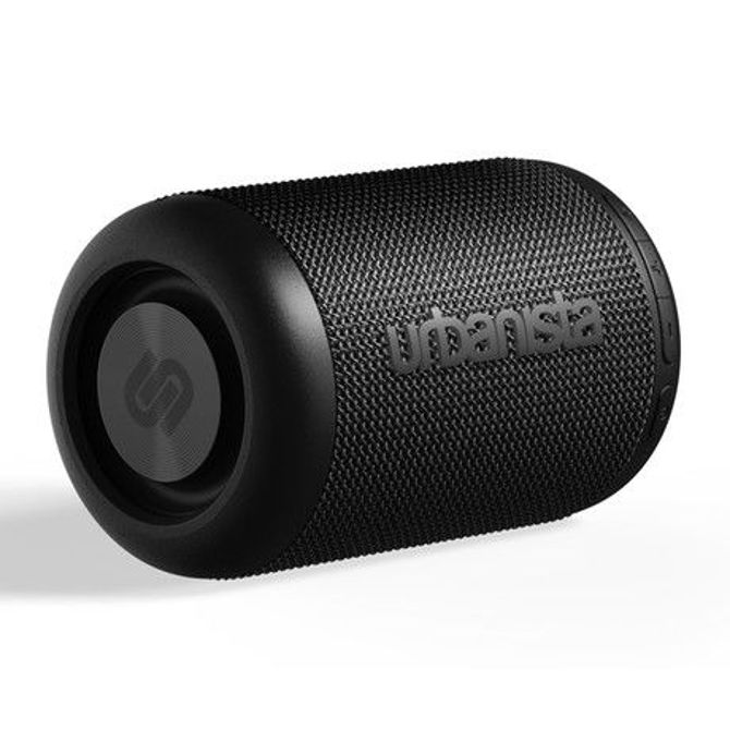 URBANISTA MEMPHIS prenosni zvočnik, 5W, Bluetooth® 5.2, TWS, do 12 ur predvajanja, upravljanje z gumbi, IPX5 vodoodpornost, USB Type-C, črn (Midnight Black) 5