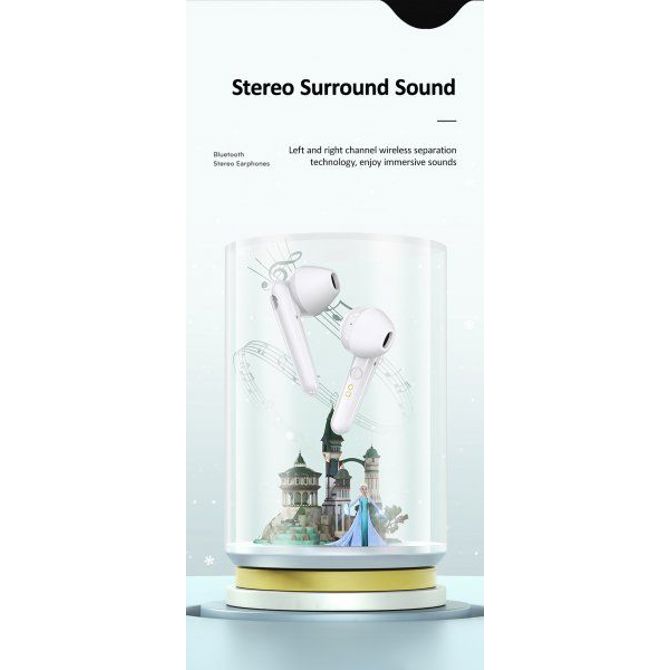 USAMS bluetooth slušalke TWC SD 5.0 stereo - bele 6