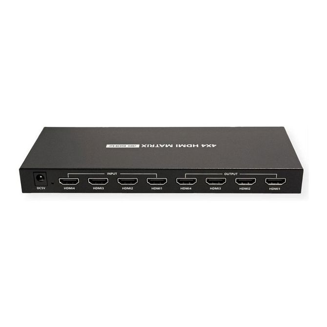 VALUE 4K HDMI matrično stikalo, 4 x 4, z daljinskim upravljalnikom 5