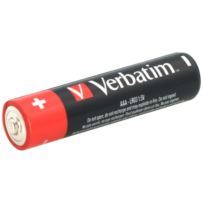 Verbatim baterije LR03 HR6-49500 Alkalne AAA 1,5V (4 kos) 2