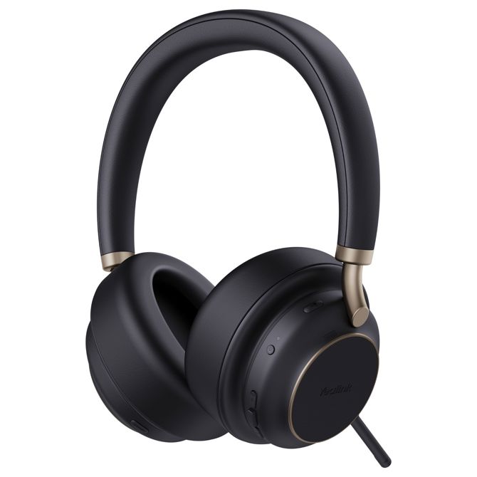 Bluetooth slušalka Yealink BH76 Plus UC črna USB-C/A 3