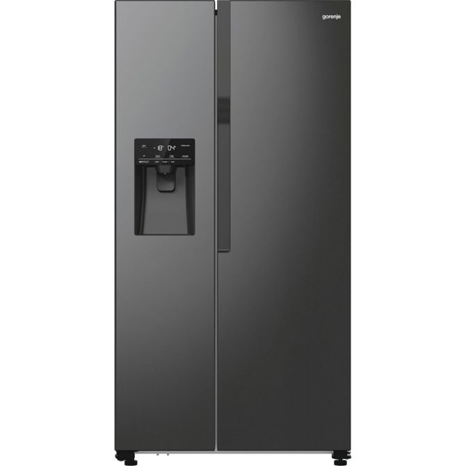 Ameriški hladilnik Gorenje Side-by-side NRR9185ESBXL, 91,5 × 178,6 × 69,8 cm