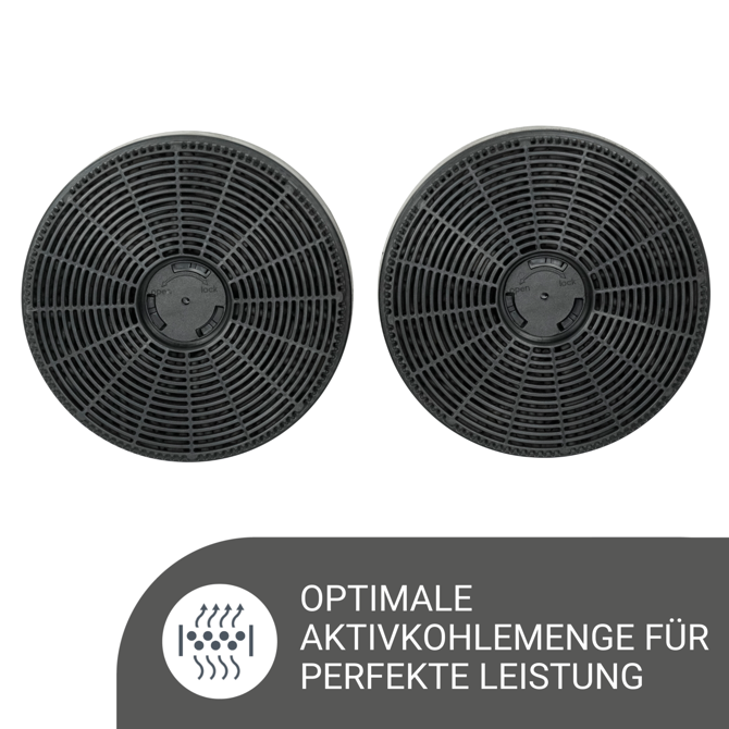 Respekta filter za čiščenje z aktivnim ogljem MIZ 1110 (2 kosa)