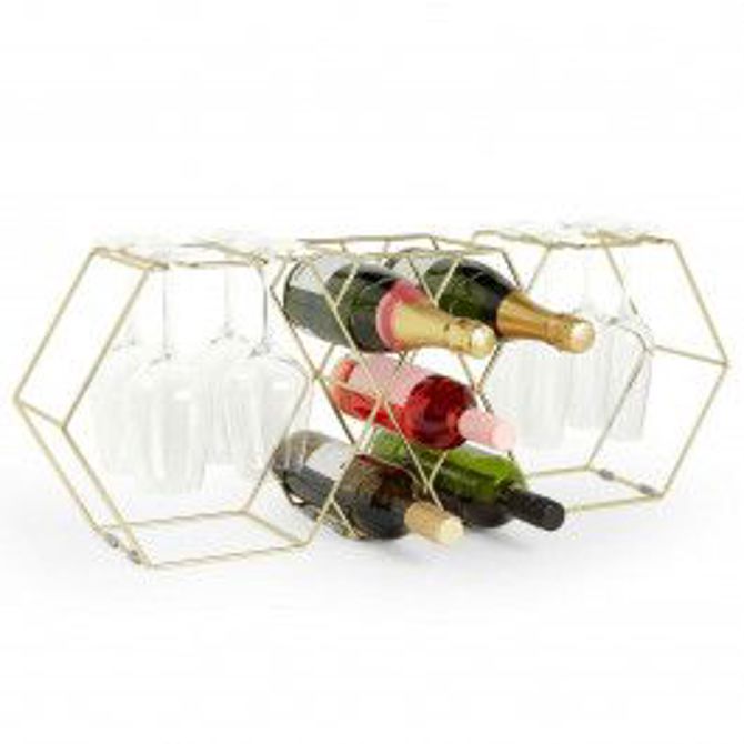 VonShef stojalo za vino in kozarce - 1000235