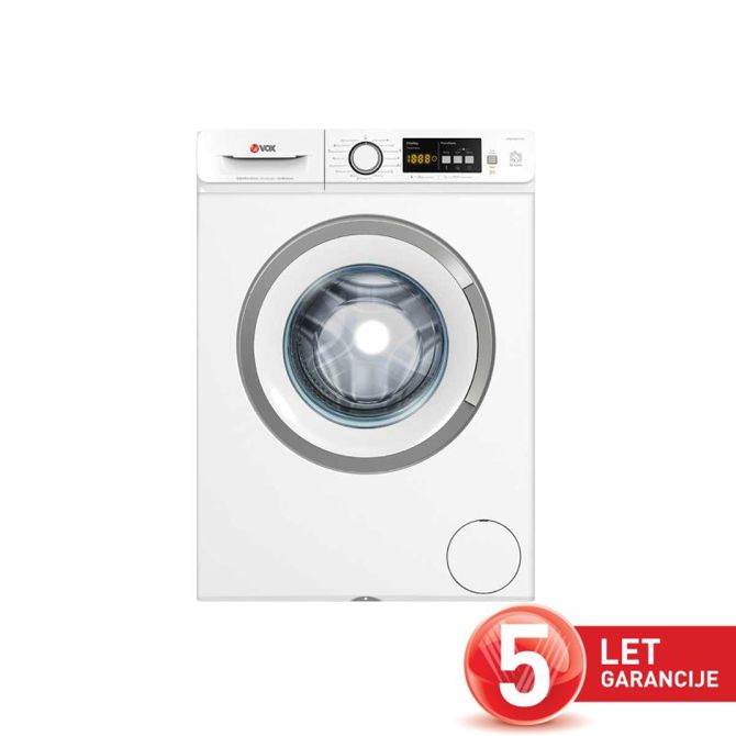 Pralni stroj VOX WMI 1080-T15A, 8 kg, 1000 o/min, energijski razred A, inverter motor, bele barve