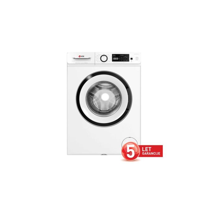Pralni stroj Vox WMI 1270-SAT15A, 7 kg, 1200 o/min, inverter motor, SteamAssist, bele barve