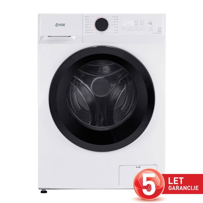 Pralno-sušilni stroj Vox WDB 1486G15A, 8/6 kg, 1400 o/min, inverter motor, Steam Care, bele barve