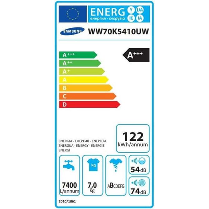 Pralni stroj Samsung WW70K5410UW/LE (7 kg, 1400 o./min.) 2