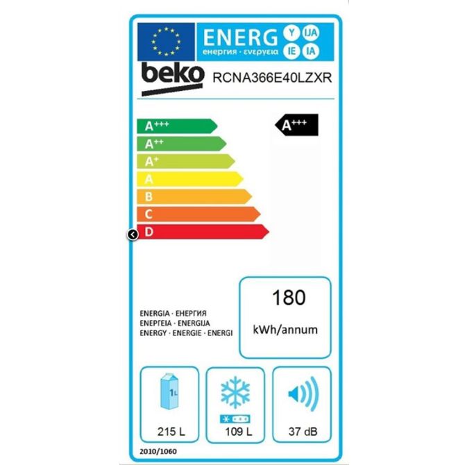 Hladilnik Beko RCNA366E40LZXR 4