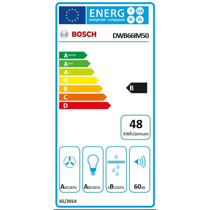 Stenska napa Bosch DWB66IM50 2