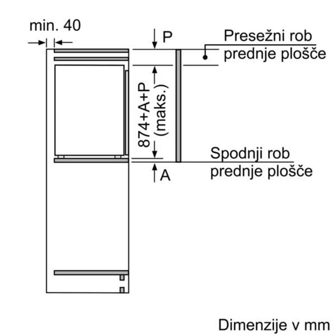 Vgradni hladilnik Bosch KIR21AF30 3