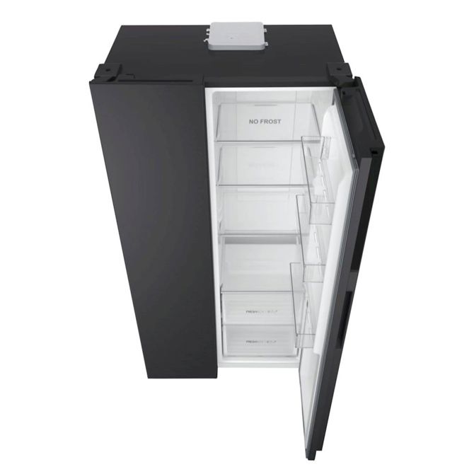 Hladilnik HAIER HSR3918ENPB, 177,5 cm, E, 528 l, SBS, Črna 34004492 6
