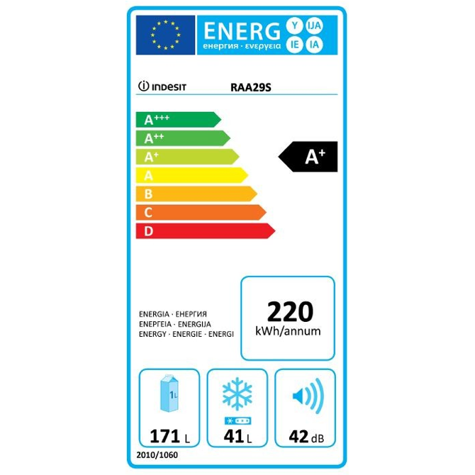 Hladilnik Indesit RAA 29 S 3