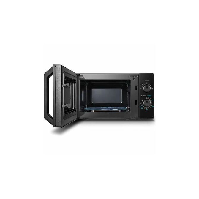 Mikrovalovna pečica Toshiba MW2 MM20PBK, 20 l, 800 W, mehansko upravljanje, odmrzovanje, črne barve 3