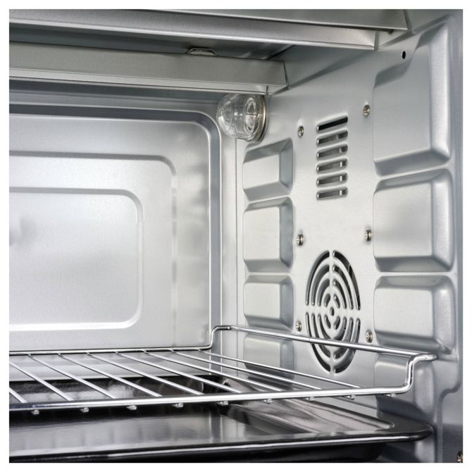 Mini pečica Tristar OV-3665, 48 l, 2000 W, konvekcija, časovnik 60 min, 230 °C, črne barve 6
